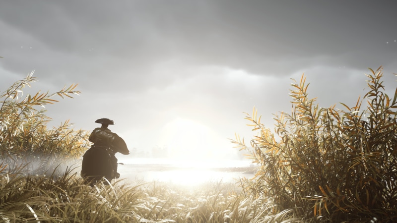 screen shot, Ghost of Tsushima, samurai, Jin Sakai, 4K