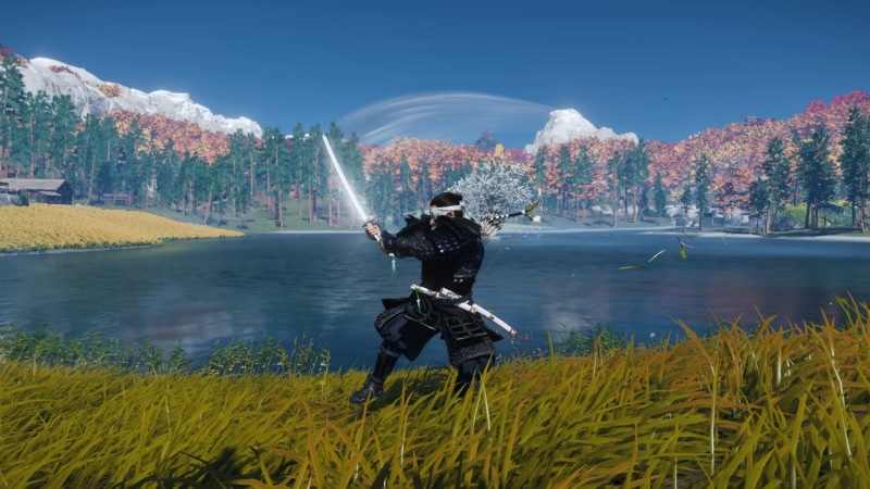 ghost, Ghost of Tsushima, samurai, Jin Sakai, video games, 1080P