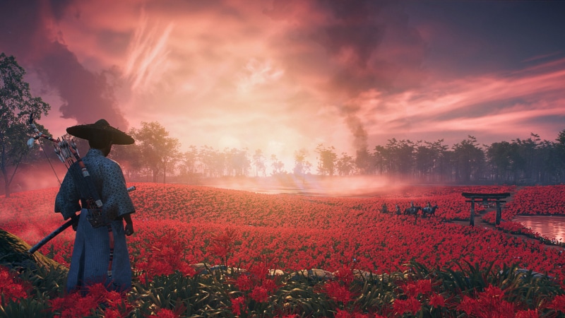 Sucker Punch, 4K, 4K, PlayStation 4, Playstation 5, Ghost of Tsushima, Jin Sakai, Sony