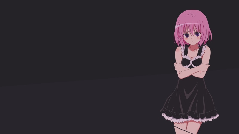female, 1080P, Momo Velia Deviluke, one person, childhood, anime girls, pink color, front view, three quarter length, young adult, anime, portrait, indoors