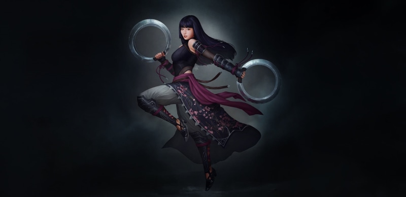 fantasy art, simple background, artwork, fantasy girl, twice momo, Final Fantasy XIV, 1080P