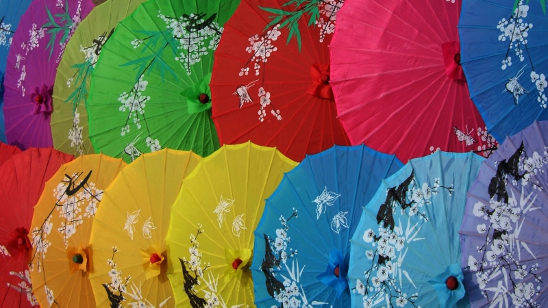 4K, color, multi colored, yellow, nature, festival, celebration, Memoirs Of A Geisha, backgrounds, no people, red, China, day, outdoors, assorted, hanging