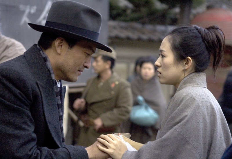 men, women, small group of people, group of people, togetherness, profile view, people, friendship, side view, memoirs of a geisha, young men, 1080P, young women