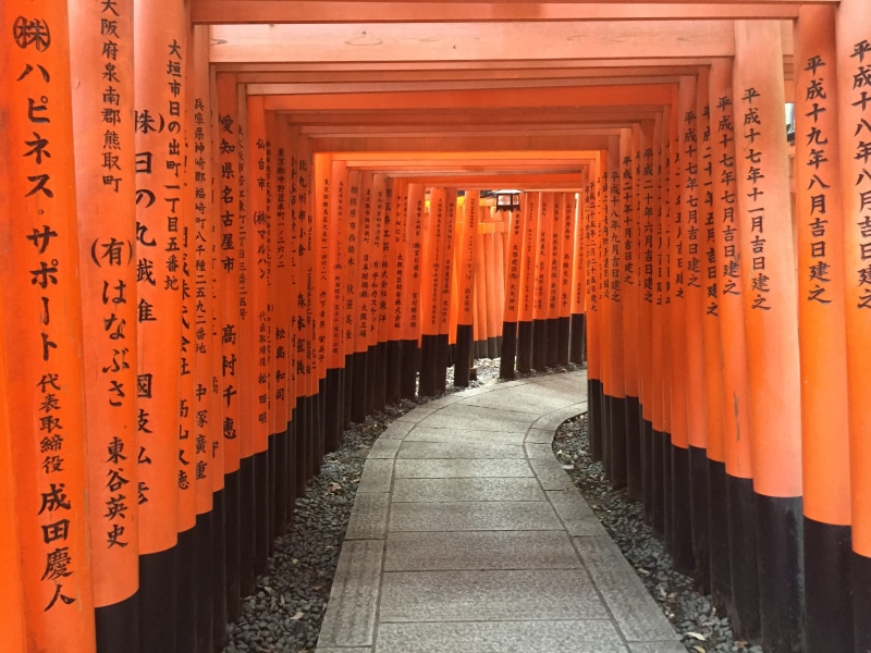 outdoors, non-western script, architecture, no people, built structure, the way forward, direction, in a row, religion, script, shrine, gate, torii gates