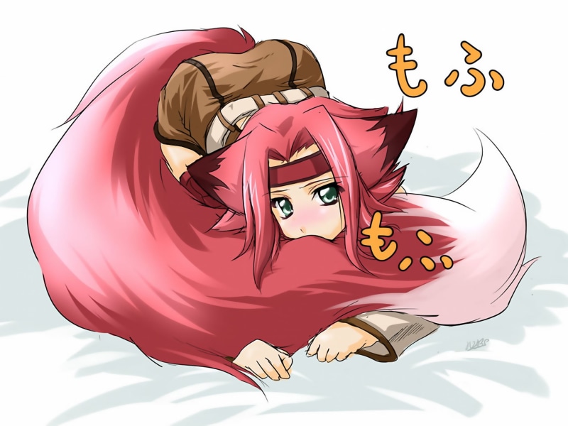 x, kitsune, stadtfeld, ears, geass, animal, hd, anime, Code Geass, kallen, animal ears, 1080P, art, code