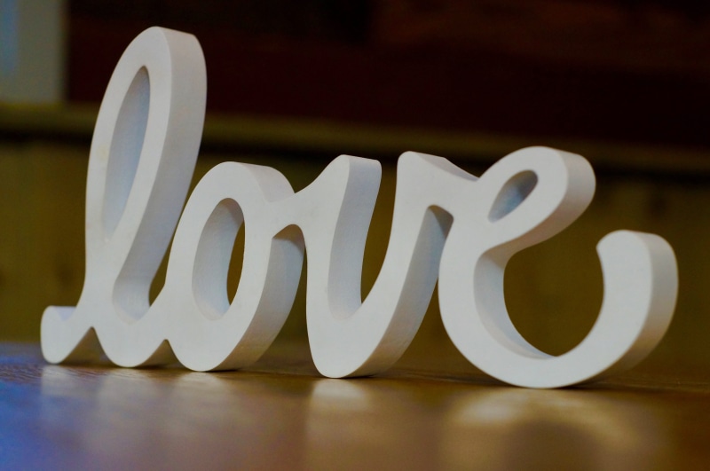 indoors, still life, wedding, sign, love, western script, emotion, holiday - event, jar, positive emotion, freestanding, no people, ampersand, focus on foreground