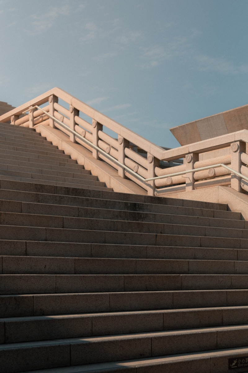 sky, astronomy, room, flagstone, wall - building feature, saxophone, nature, gray, leisure activities, eclipse, steps and staircases, no people, musical instrument