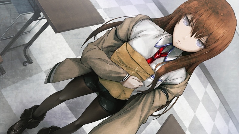 girls, steinsgate, anime, makise, hd, x, art, kurisu, Steins;Gate, 1080P, hot