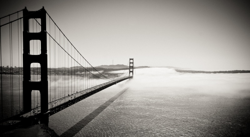 connection, water, 2K, day, bridge - man made structure, architecture, tranquility, outdoors, scenics - nature, beauty in nature, built structure, suspension bridge