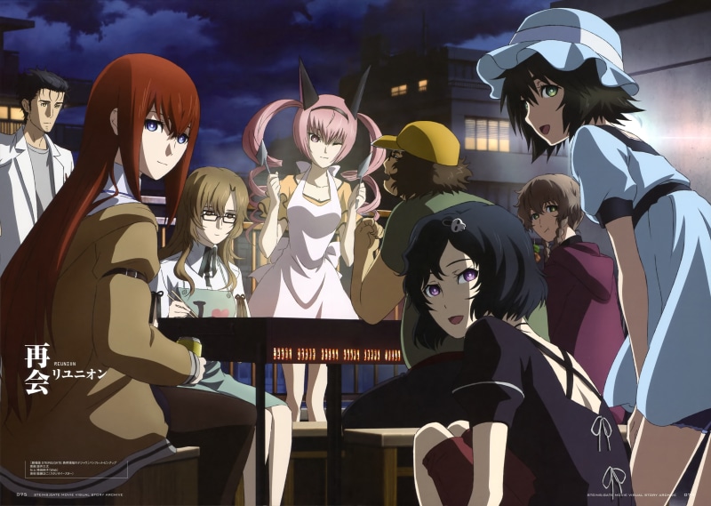 anime boys, Shiina Mayuri, Urushibara Ruka, Hashida Itaru, 5K, anime girls, Steins;Gate, Amane Suzuha, Rumiho Akiha, Kiryuu Moeka, Okabe Rintarou, Makise