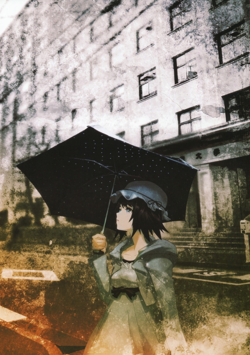 built structure, anime girls, no people, window, wet, vertebrate, outdoors, 5K, architecture, mammal, one animal, building, city, Steins;Gate, animal themes