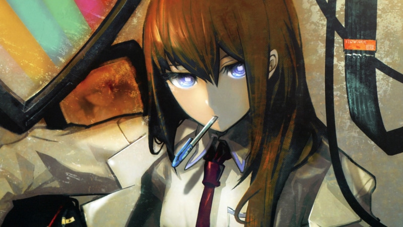 reflection, obscured face, art and craft, lifestyles, Makise Kurisu, close-up, creativity, 1080P, headshot, schoolgirl, looking, fashion, anime girls