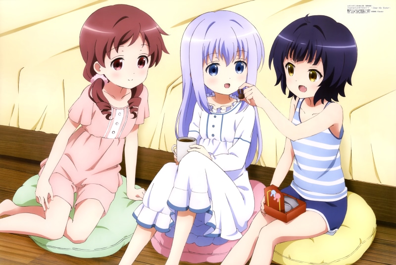 maya, usagi, loli, chino, com, konachan, 8K, 256687, jouga, natsu, desu, gochuumon, megumi, kafuu