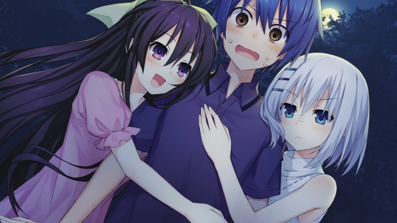 Origami Tobiichi, Tohka Yatogami, Date A Live, Shido Itsuka, Anime, 1080P
