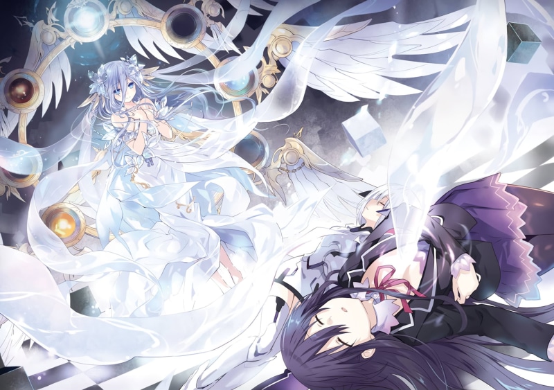 Date A Live, Anime, Mio Takamiya, Origami Tobiichi, 1080P, Tohka Yatogami