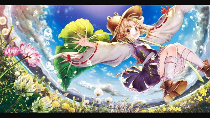 Anime, 1080P, Touhou, Suwako Moriya