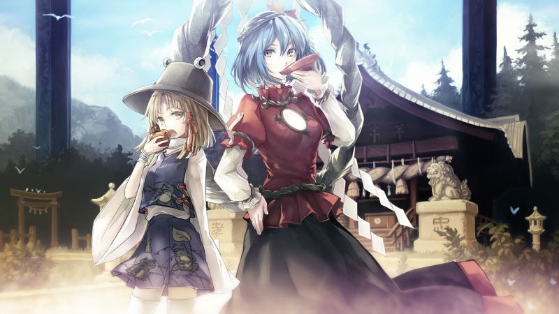 Touhou, 1080P, Anime, Suwako Moriya, Kanako Yasaka