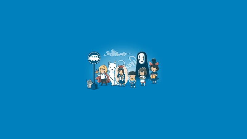 hayao miyazaki, art, 1080P, anime