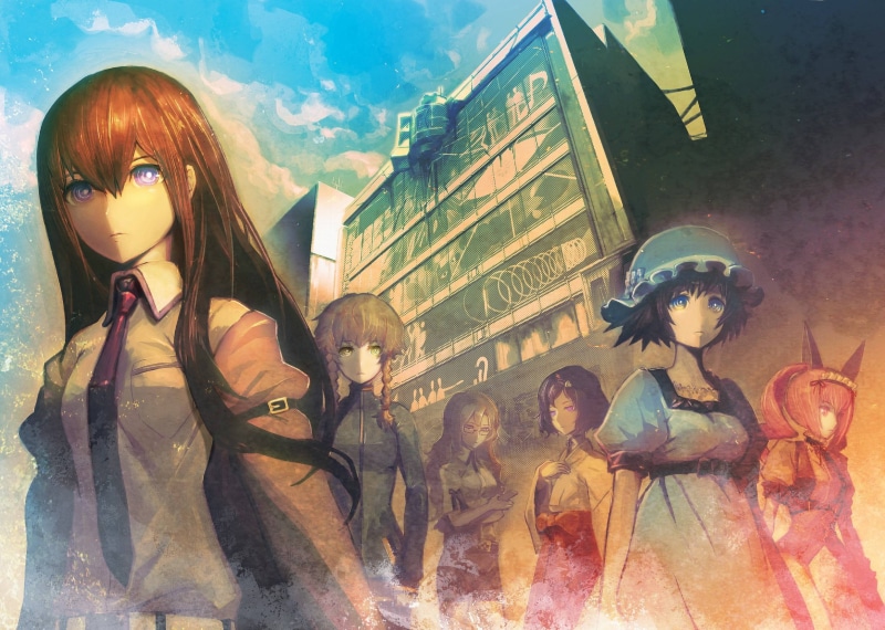 Kiryuu Moeka, 2K, Urushibara Ruka, Rumiho Akiha, Shiina Mayuri, Makise Kurisu, Steins;Gate, fan art, anime, anime girls, white skin, Amane Suzuha