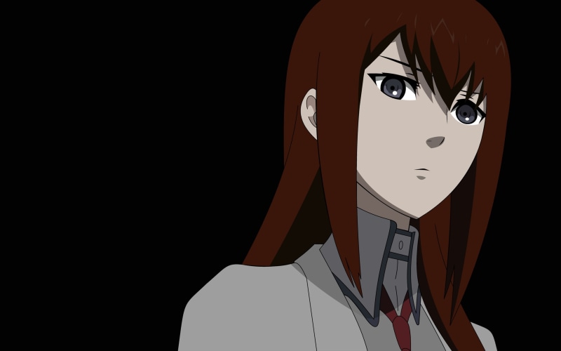 2K, Makise Kurisu, Steins;Gate, redhead, anime girls, anime