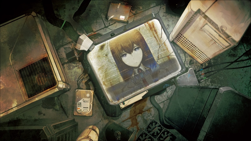 fan art, white skin, Steins;Gate, anime, anime girls, redhead, vintage, 4K, Makise Kurisu