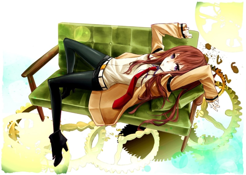 pattern, Makise Kurisu, close-up, inflatable, creativity, multi colored, day, art and craft, Steins;Gate, craft, nature, representation, studio shot, anime girls