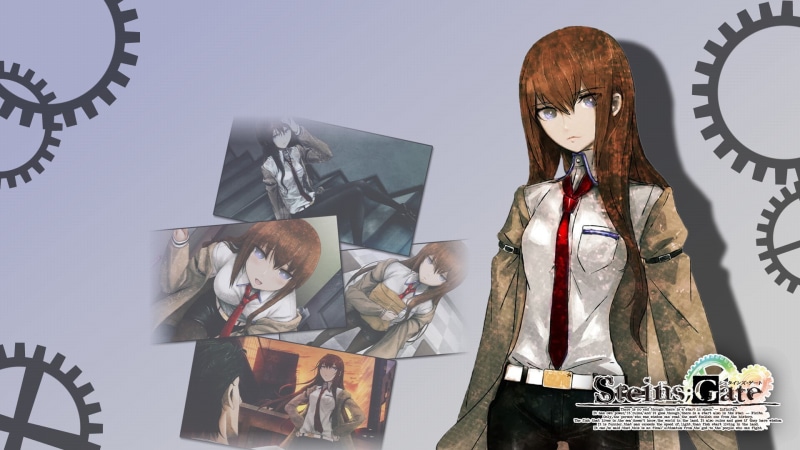 reflection, representation, 1080P, technology, indoors, Makise Kurisu, male likeness, one person, art and craft, human representation, mask, unrecognizable person