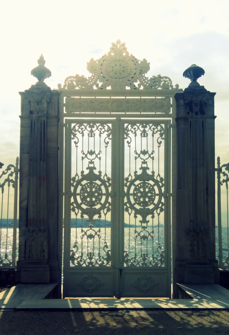 dream, history, gate, building exterior, heaven, iron - metal, safety, wrought, gray, iron, metal, front, architecture, life, hope, sky, nature, no people