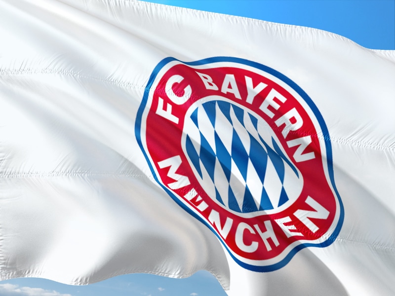 communication, sky, symbol, blue, outdoors, champions league, low angle view, social issues, close-up, no people, fc bayern munich, munchen, sign, patriotism
