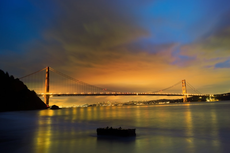 sunset, golden, Marin County, USA, sunrise, 5K, Kirby, sunset  California, Golden Gate Bridge, Soul, bridge, Marin Headlands, Cove, from the Heart, San Francisco
