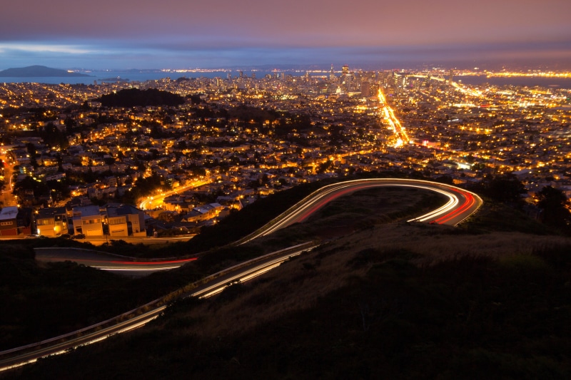 francisco, photography, lights, 4K, san, USA, a city, San Francisco, California, city