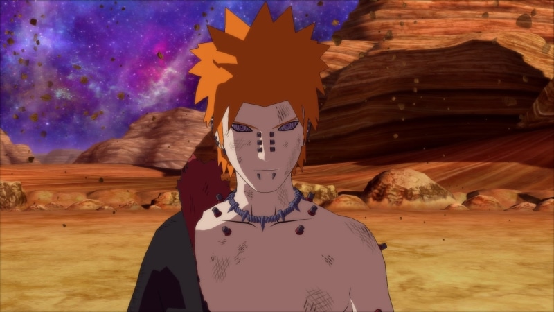 beauty in nature, sky, representation, Pain (Naruto), climate, scenics - nature, land, Yahiko (Naruto), 1080P, art and craft, desert, nature, creativity