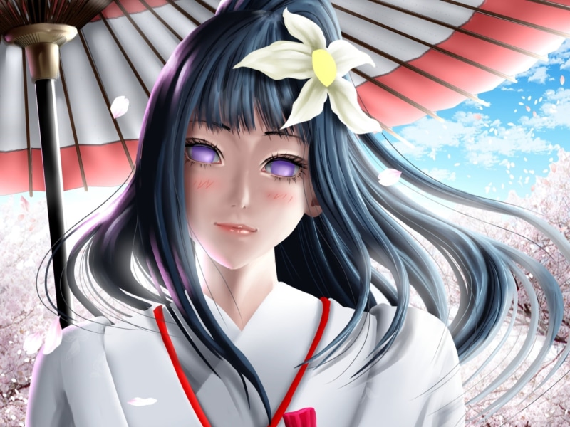 1080P, Naruto, Hinata Hyūga
