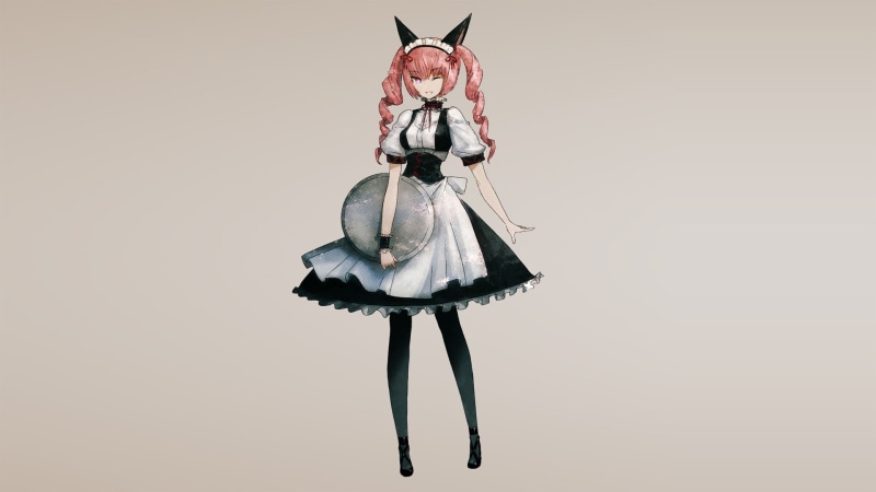 creativity, representation, costume, still life, anime girls, copy space, full length, Faris Nyannyan, clothing, studio shot, Steins;Gate, animal wildlife