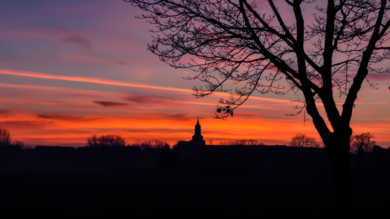 impressions, religion, nature, place of worship, beauty in nature, in the, statue, Church, place, building exterior, building, scenics - nature, silhouette