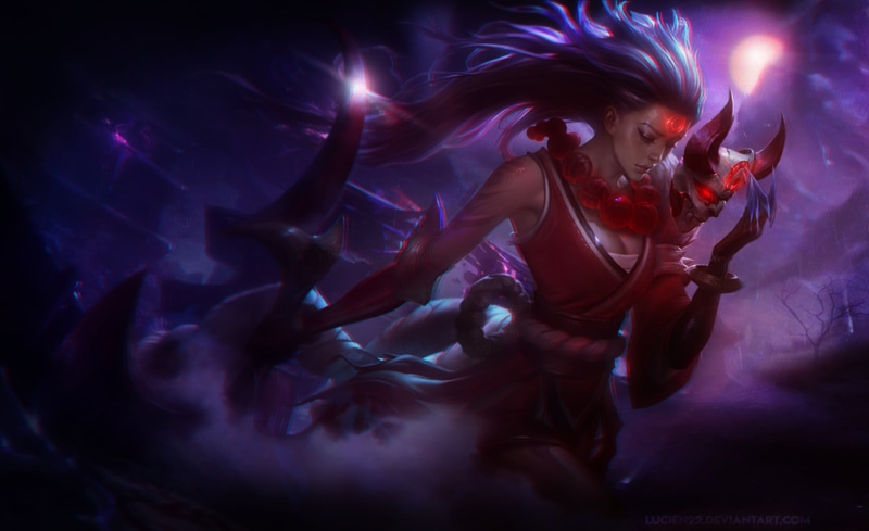 Blood Moon (league of legends)  Diana  League of Legends  Summoners Rift, 1080P