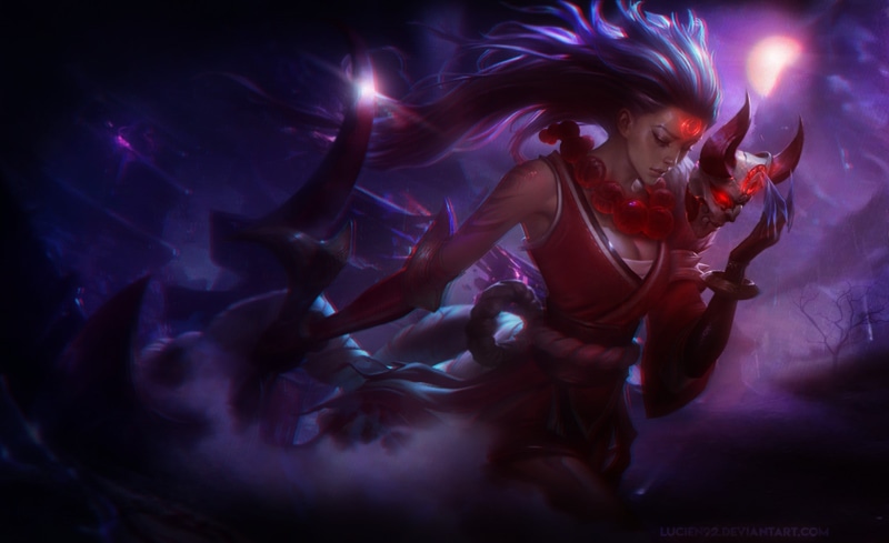 1080P, Blood Moon (league of legends), League Of Legends, Diana, Summoners Rift