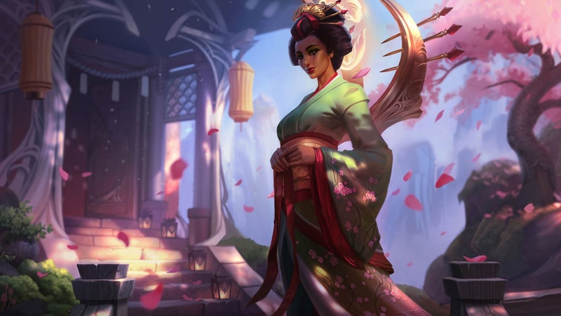 Darius, front view, young adult, hairstyle, casual clothing, architecture, one person, clothing, Karma (League of Legends), women, human representation