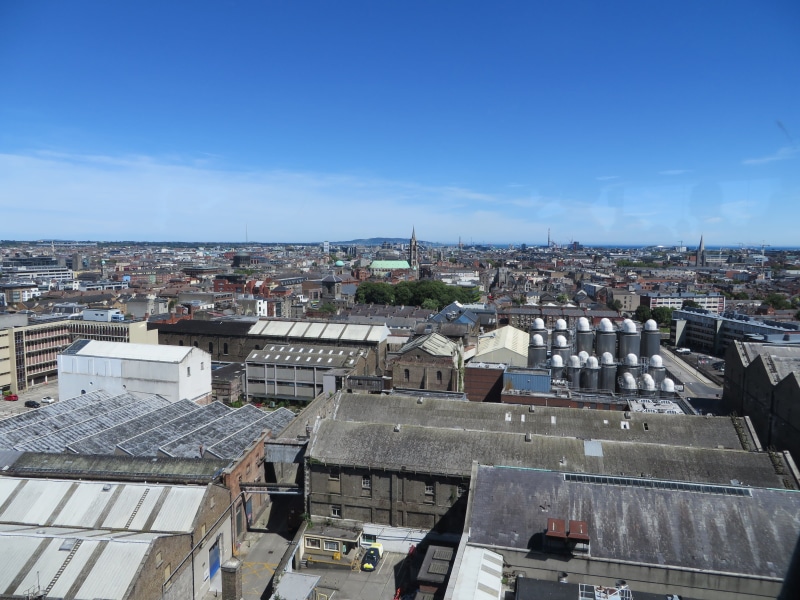 blue, skyline, 4K, crowd, dublin 8, building exterior, european, europe, nature, residential district, outdoors, building, townscape, day, settlement