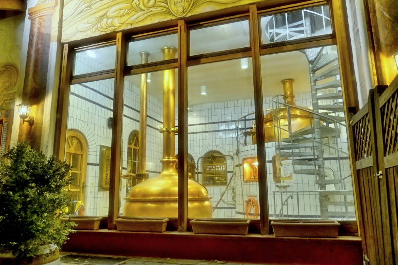 sunlight, shiny, urban Scene, illuminated, brewery boiler, city, ceiling, retail, modern, transparent, Brewery, lighting equipment, Copper, luxury, Beer