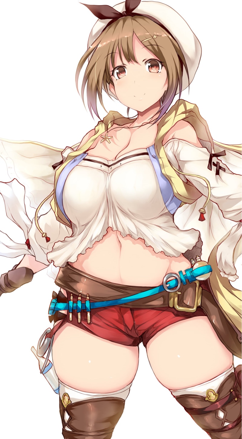 cleavage, Reisalin Stout, 1080P, Atelier Ryza: Ever Darkness and the Secret Hideout