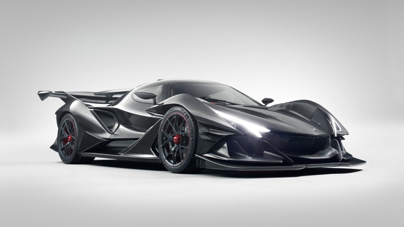Vehicles, 1080P, Black Car, Apollo IE, Hypercar, Sport Car