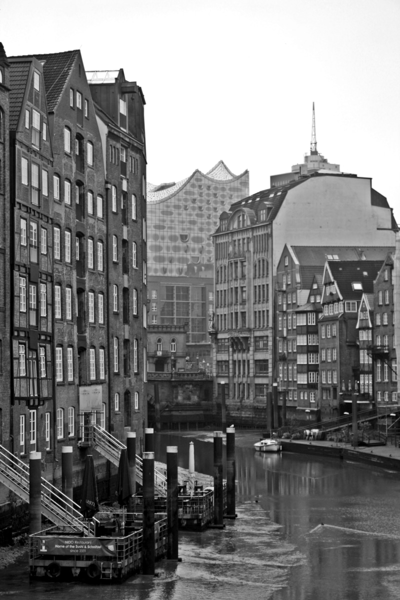 mode of transportation, vintage, transportation, cremon, matt twiete, outdoors, building, port, day, black and white, hamburg, harbour cruise, fleet historically