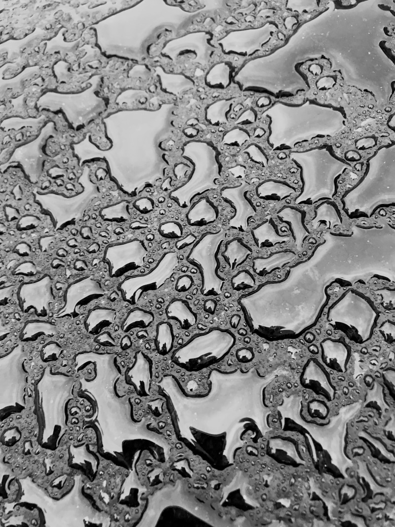 metal, textured, ice, parking lot, floral pattern, rainy days, raindrop, white, autumn, drop, water, close-up, weather, textures, pattern, oil, silver colored