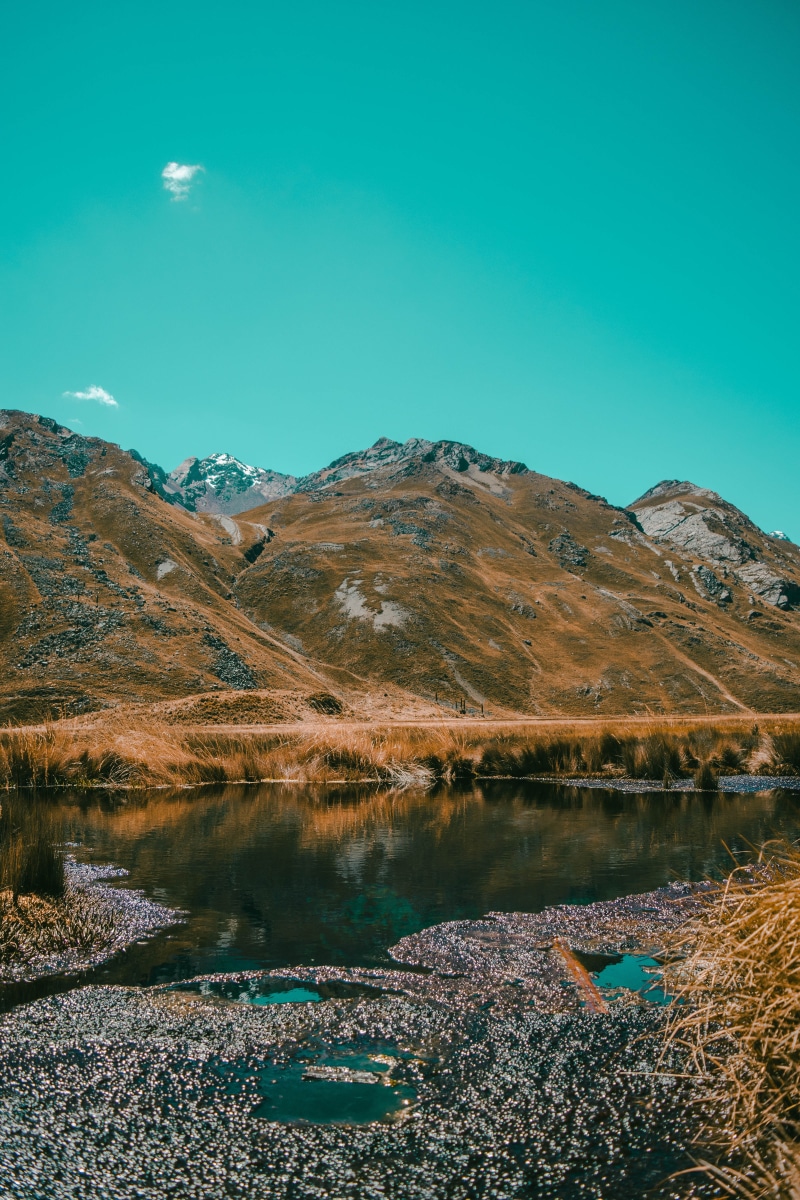 agua, nature, nevado, 5K, tranquility, pond reflection, beauty in nature, plant, pond, reflejo, clear sky, outdoors, cerro, mountains, mountain range