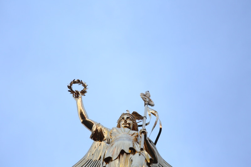 angel, creativity, statue, siegessäule, alemanha, tiergarten, representation, female likeness, königsplatz, germany, religion, outdoors, copy space, belief