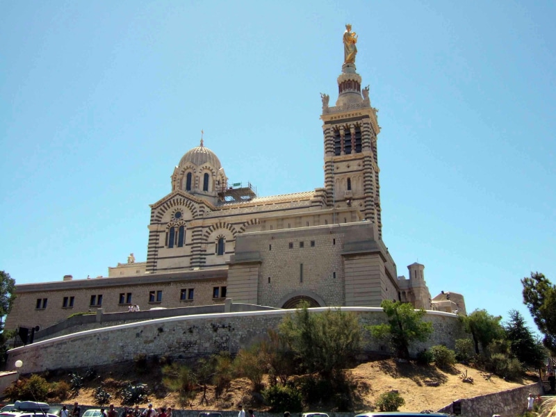 basilique, 2K, temple, marseille, urban, panorama, provence, france, cities, architecture, monuments, panoramic, notre-dame-de-la-garde
