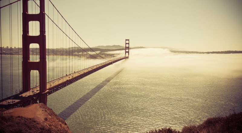 water, bed, bay, no people, frame, red, 720P, day, connection, transportation, nature, suspension bridge, bridge - man made structure, river, tranquil scene