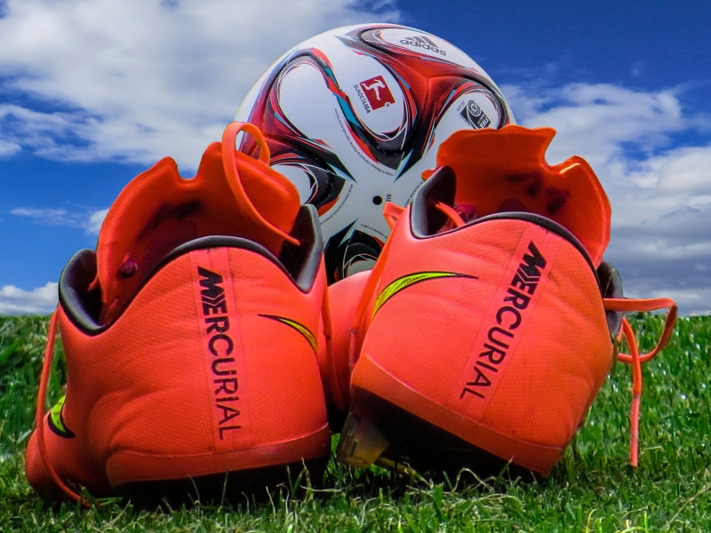 land, number, cleats, football world cup, red, american football - sport, football pitch, day, nature, plant, white, green color, american football - ball