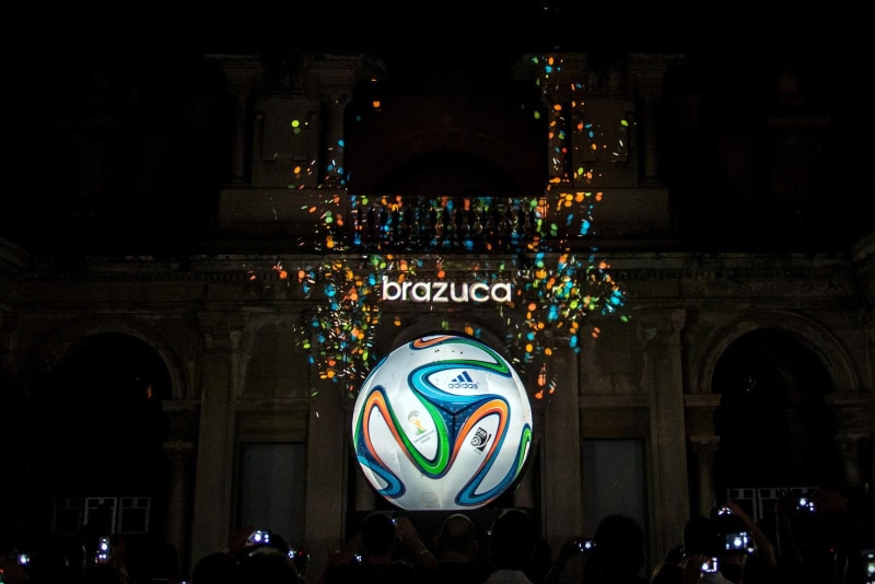 football, white, blue, orange, world cup 2014, adidas, ball, fifa, 720P, lighted, brazuca, cup, green, world cup, world, decoration
